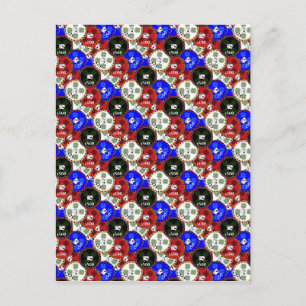 Casino Chips Briefkaart