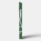 Casino Craps Table met Chips en Dice Case-Mate iPhone Case (Achterkant / Links)