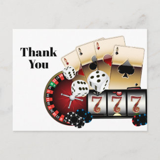 casino dank je creditcard uitnodiging briefkaart