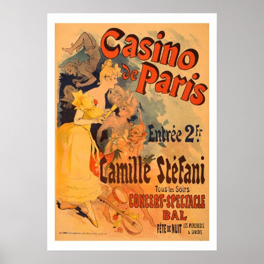 Casino de Paris Art Poster (Voorkant)
