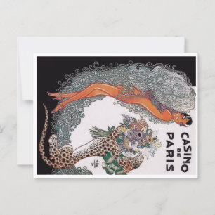 Casino de Paris - Josephine Baker (1930) Briefkaart
