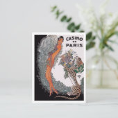 Casino de Paris - Josephine Baker (1930) Briefkaart (Staand voorkant)