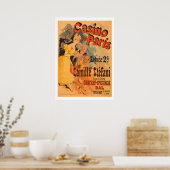 Casino de Paris Vintage Art Poster (Cuisine)