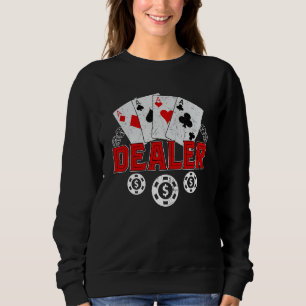 Casino Dealer Halloween Costume Shirt Pokbli