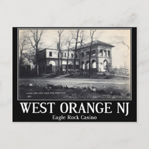 Casino, Eagle Rock, West-Sinaasappel, NJ, Briefkaart