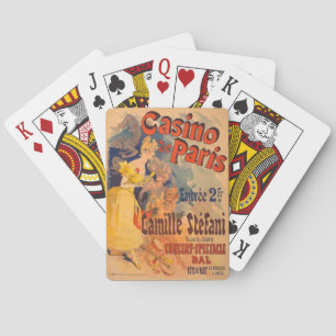 Casino Europe France Parijs retro Pokerkaarten