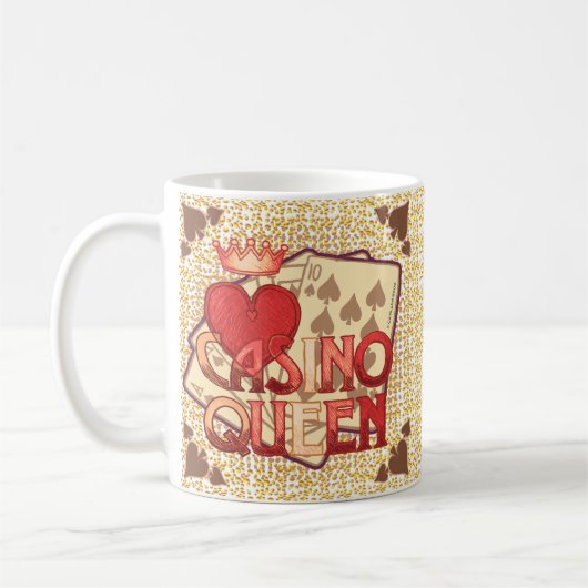 Casino gagnant Queen Mug (Gauche)