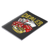 Casino Gambling Dealer Texas Holdem Poker Notitieboek (Linkerzijde)