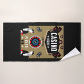 Casino Gambling Poker Roulette (Serviette de bain)