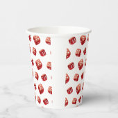 Casino Game Night Red Dice Papieren Bekers (Links)