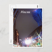 casino - gebouwen van macau briefkaart (Voorkant / Achterkant)