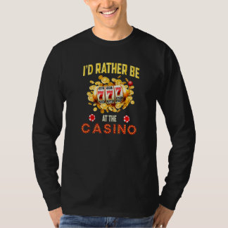 Casino  Gokken Gokker Ik was liever in het Casi T-shirt