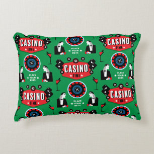Casino Gokken Poker Roulette Accent Kussen
