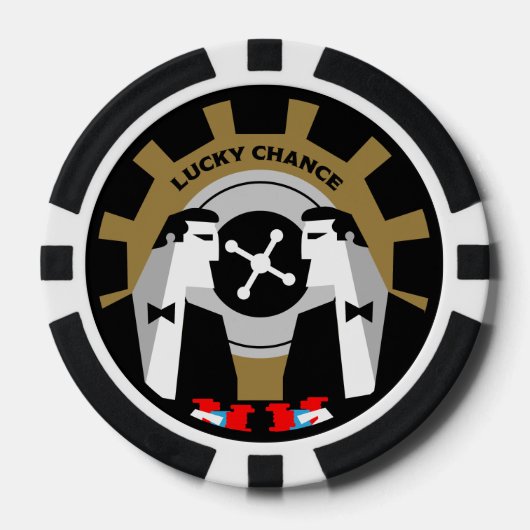 Casino Gokken Poker Roulette Chips (Voorkant)