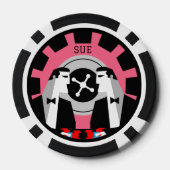 Casino Gokken Poker Roulette Chips (Achterkant)