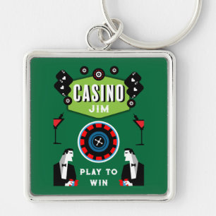 Casino Gokken Poker Roulette  Sleutelhanger