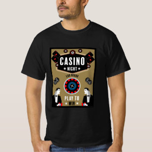 Casino Gokken Poker Roulette T-shirt