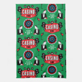 Casino Gokken Poker Roulette Theedoek (Verticaal)