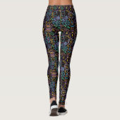 Casino Gokken Pop Mode Leggings (Achterkant)