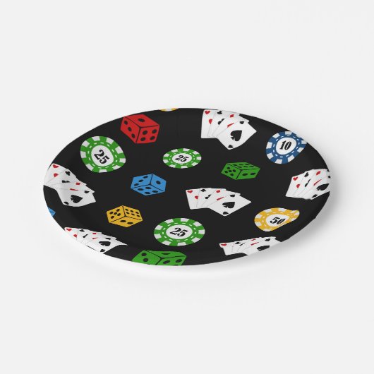 Casino-gokpatroon bord (Gekanteld)