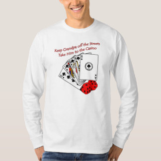Casino Grandpa T-shirt