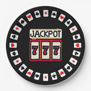 Casino Hit the Jackpot 777 Papieren Bordje