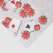 Casino Holiday Tissuepapier (Detail)