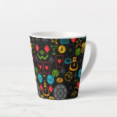Casino Icons Latte Mok (Rechterhoek)