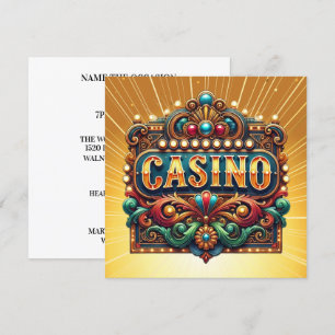CASINO. KAARTEN. BINGO KAART
