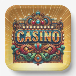 CASINO. KAARTEN. BINGO PAPIEREN BORDJE