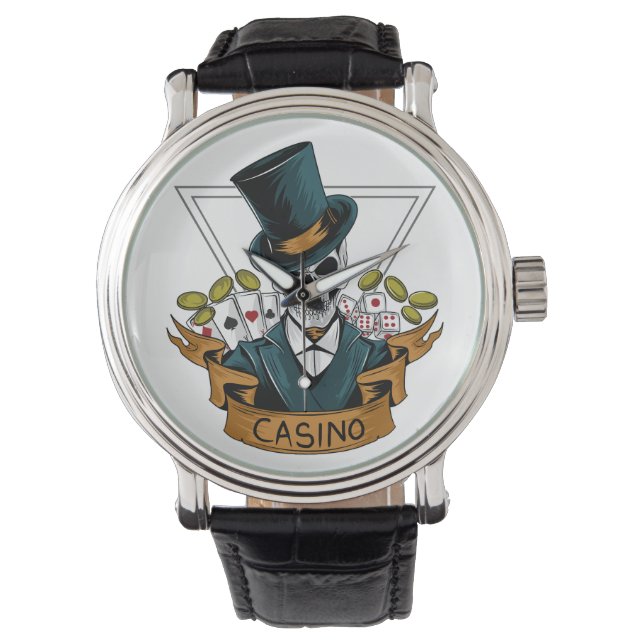Casino King: Fortune Favors the Bold Horloge (Voorkant)