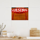 Casino Marquee in Carson City Poster (Keuken)