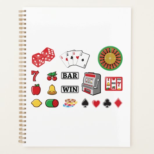 Casino Night Slot Machine Poker Lucky 7s (Devant)