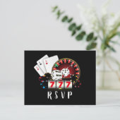 casino, nuit casino, carte postale RSVP (Debout devant)