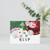 casino, nuit casino, carte postale RSVP (Debout devant)