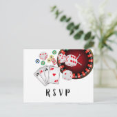 casino, nuit casino, carte postale RSVP (Debout devant)
