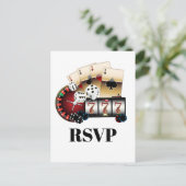 casino, nuit casino, carte postale RSVP (Debout devant)