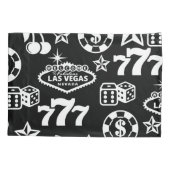 Casino Pattern Kussensloop (Achterkant)