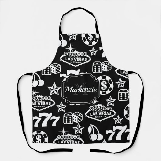 Casino Pattern Schort (Voorkant)