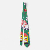 Casino Pattern Stropdas (Achterkant)