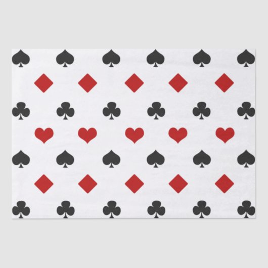 Casino Pattern Tissuepapier (Voorkant)