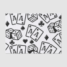 Casino Pattern Tissuepapier