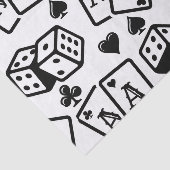 Casino Pattern Tissuepapier (Detail)