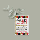 Casino Poker Bébé Coed Douche Invitation