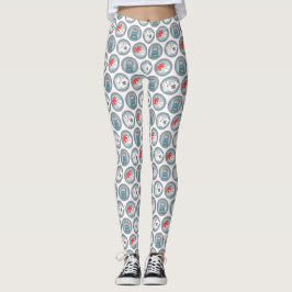 Casino Poker Gambling Kaarten Slot Machine Leggings