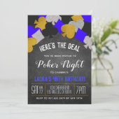Casino Poker Invitation (Debout devant)