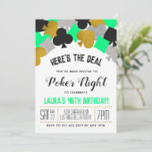 Casino Poker Invitation (Debout devant)