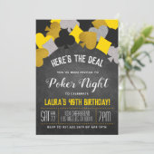 Casino Poker Invitation (Debout devant)