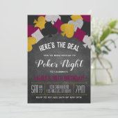 Casino Poker Invitation (Debout devant)