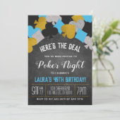 Casino Poker Invitation (Debout devant)
